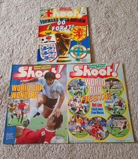 Three Shoot Football Magazines