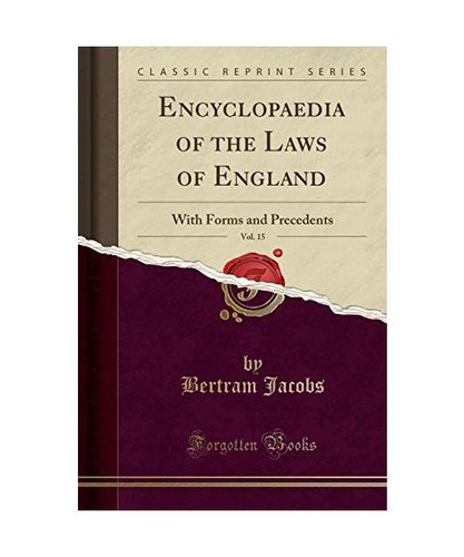 Encyclopaedia the laws of - laws,