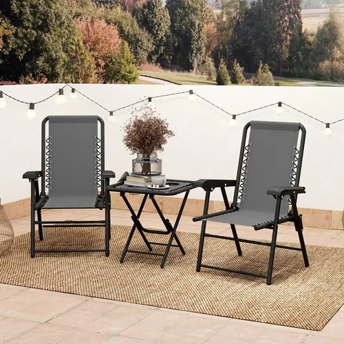 Three piece garden furniture - three,