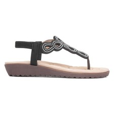 Lilley Womens Sandals Black