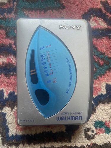 Sony walkman fx193 - wm-fx193, cassette
