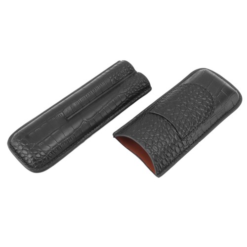 Black cigar case holder - cigar,