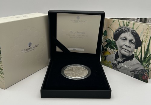 2023 silver proof piedfort 5 - 2023,
