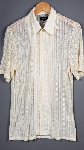 Phix semi sheer lace shirt - phix,