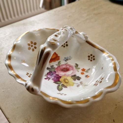 Antique porcelian floral - porcelian,