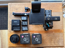 Sony FX3 Cinema Line Camera with XLR Top Handle 4 Batteries + Smallrig Cage.