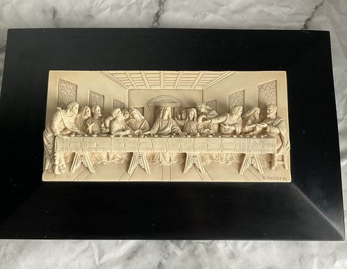 Vintage resin plaque the - resin,
