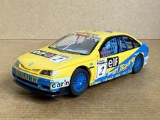 Scalextric Renault laguna BTCC, 1:32 Scale, C136, Lights, Yellow, Rare, Working.