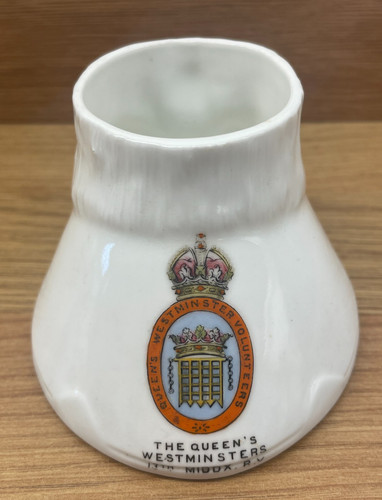 Crested china ww1 - large, hoof