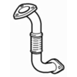 Front exhaust pipe for - pipe, ford