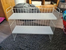 Ikea falkhojdenn 2 Shelf Foldable add on desk shop display Craft Market