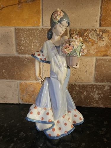 Vintage lladro flor maria - lladro, 5490