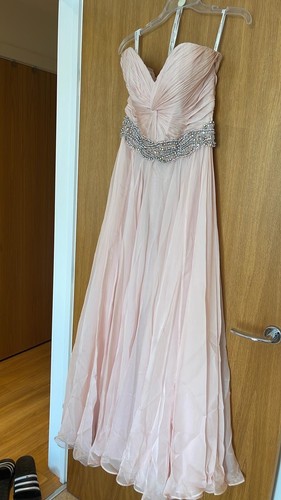 Jovani pink strapless crystal - jovani,