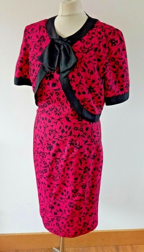 Vintage pink black - 80's,