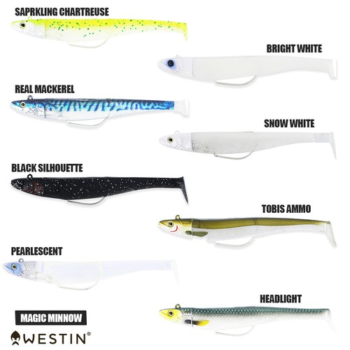 Westin magic minnow weedless - minnow,