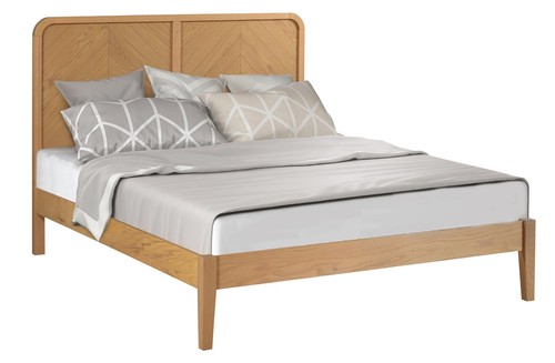 Real oak strong solid - real, bed