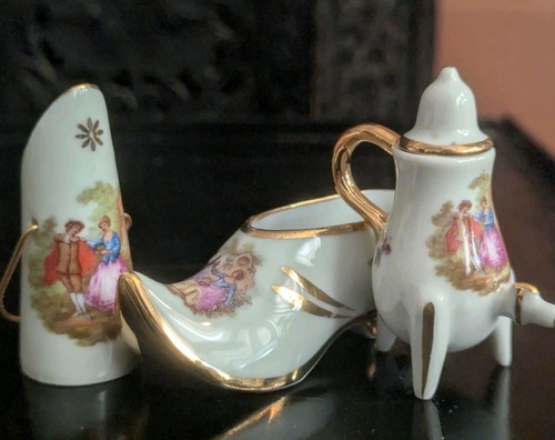 Lot vtg limoges france - vtg,