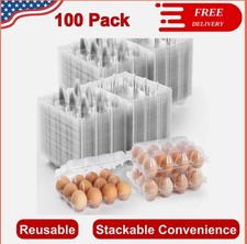100 Pack Bulk Egg Cartons