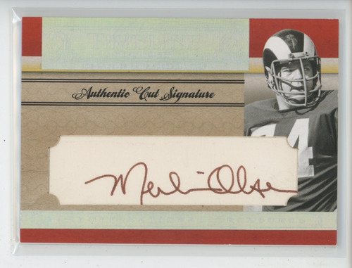 Merlin olsen cut auto - cut, 1/1