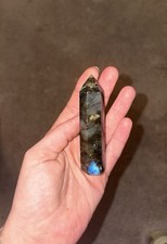 Labradorite Crystal Tower – Protection Stone – Flashy Point – Third Eye Chakra