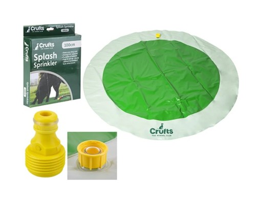 Crufts dog splash pad - crufts,