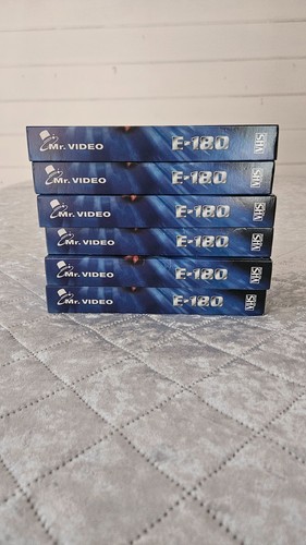 Joblot video e - 6, e-180