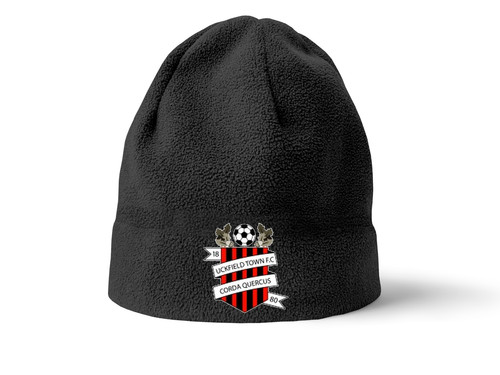 Uckfield warm black fleece - fleece, hat