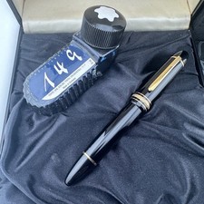 Montblanc Meisterstuck Fountain Pen 149 With Box And Original Ink