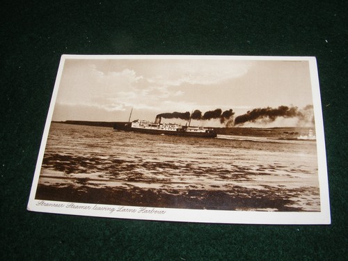 Vintage postcard stranraer - vintage,