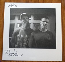 SLEAFORD MODS TIED UP IN THE BODEGA 250 ONLY SIGNED ART PRINT 12" x 12" NEW