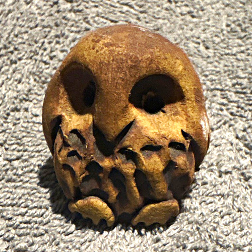 Hand carved wooden owl - hand-carved,