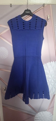 Royal blue ted baker dress - ted,