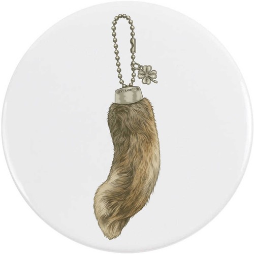 Lucky rabbit foot - foot', button
