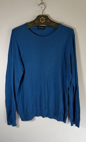 John smedley mens blue jumper - mens,