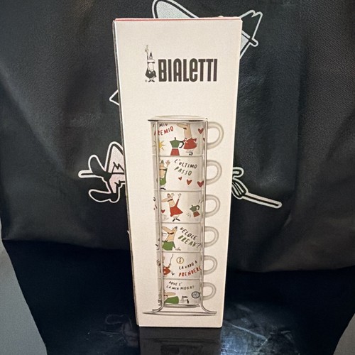 Bialetti moka cups cartoon - moka,