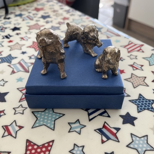 Vintage set spaniels - vintage, of
