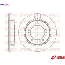 2x BRAKE DISC 6492.10 FOR