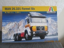 1/24  ITALERI  MAN 26.321  FORMEL SIX   MODEL KIT  (756)  FACTORY SEALED
