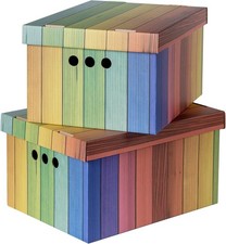 STYLISH 2pc Decorative Storage