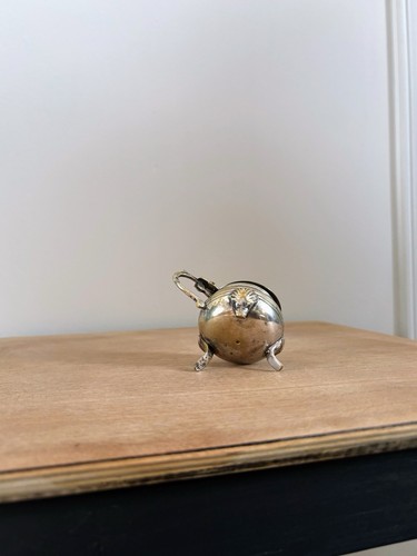 Vintage silver plated mustard - plated,
