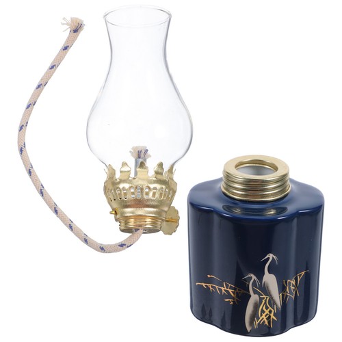 Ceramic oil lamp decor outdoor - ceramic,
