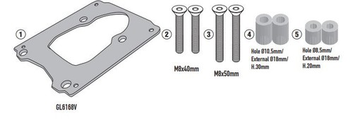 Specific rear attachment for - rear,