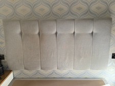 Next Aspire Furniture Silver Grey Amberley Headboard