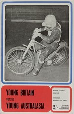 Crewe speedway programme - crewe,