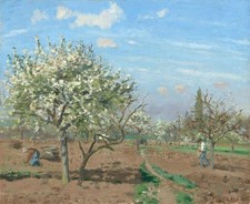Camille pissarro signed oil - camille,