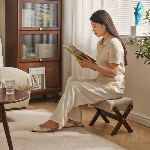 Small stool shoe changing - shoe,