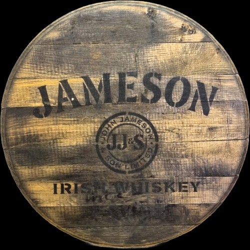 Reclaimed printed oak whiskey - printed,
