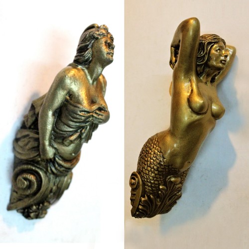 Marine figurehead golden - 2,