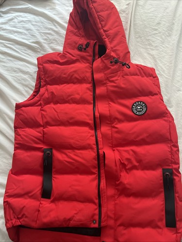 Arsenal 1886 padded gilet - padded, red