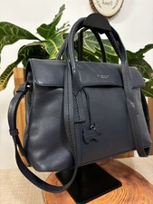 Radley London /navy medium handbag work crossbody Bag medium multiway vgc